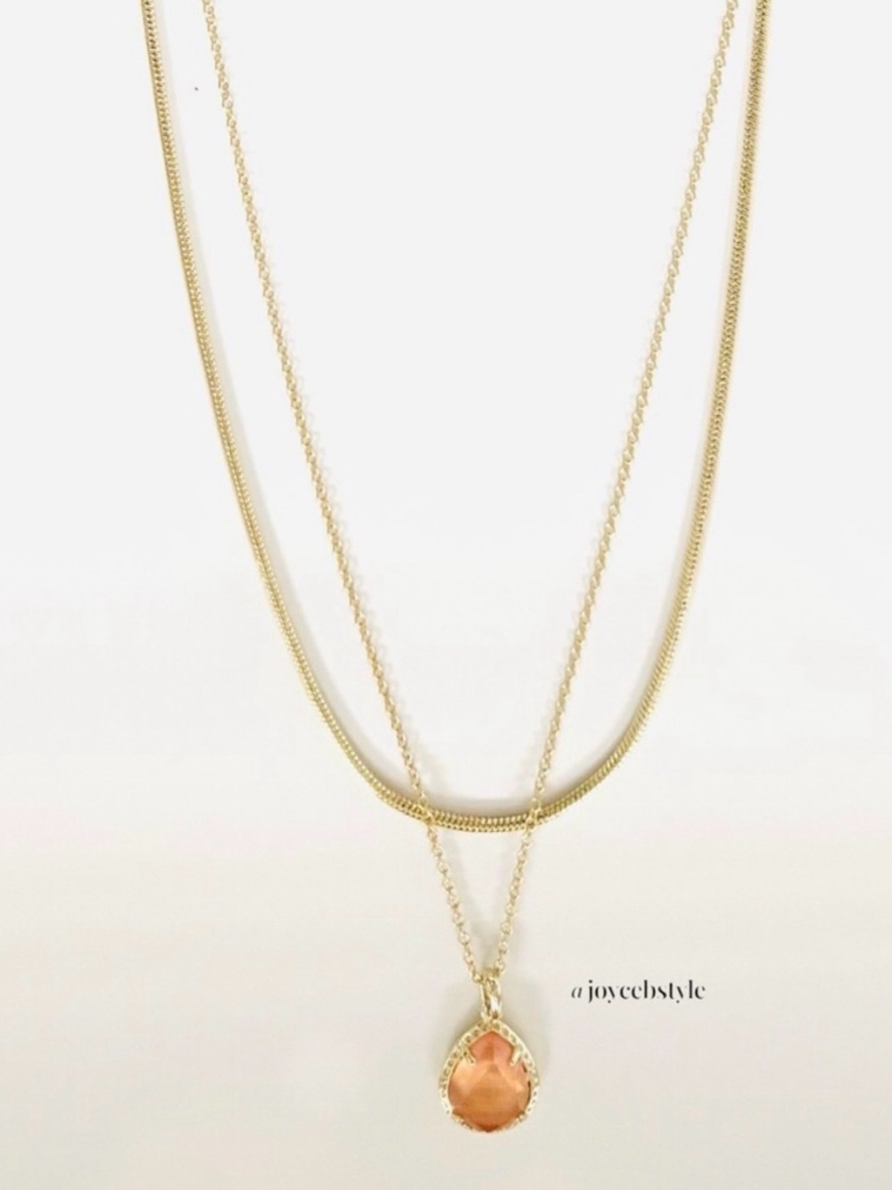 **SOLD!** Kendra Scott Sami Gold Multi Strand Pendant Necklace NWT
